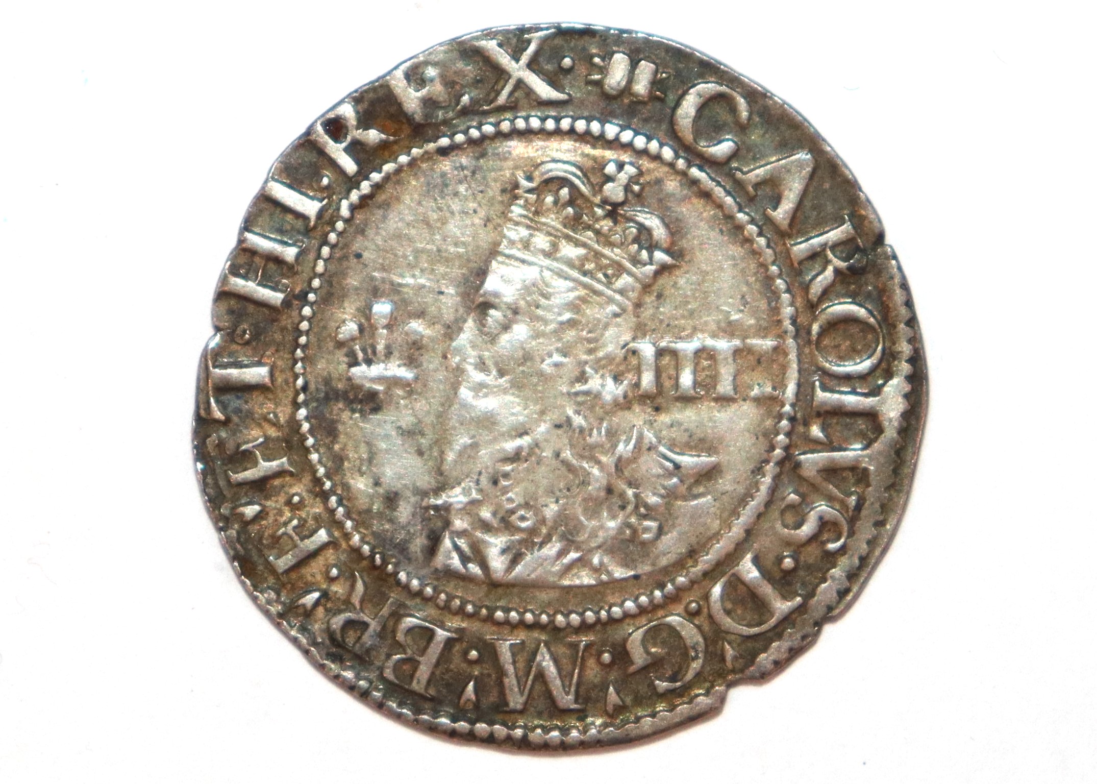 A Charles I groat, MM book - Image 2 of 4