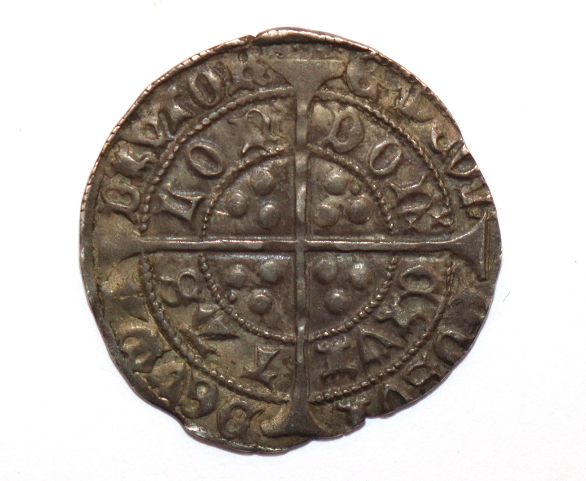 An Edward IV heavy coinage groat, type 1, MM plain cross