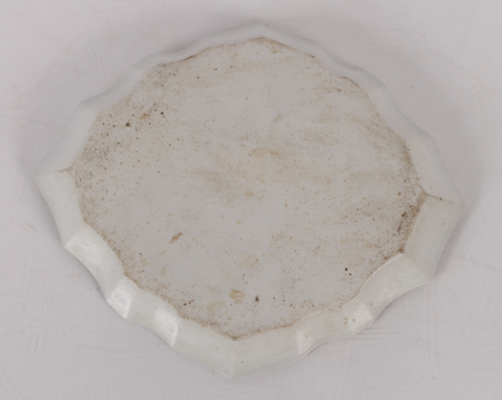 Three Newhall porcelain spoon trays of traditional form and pattern, one inscribed to base N173, a - Image 9 of 14