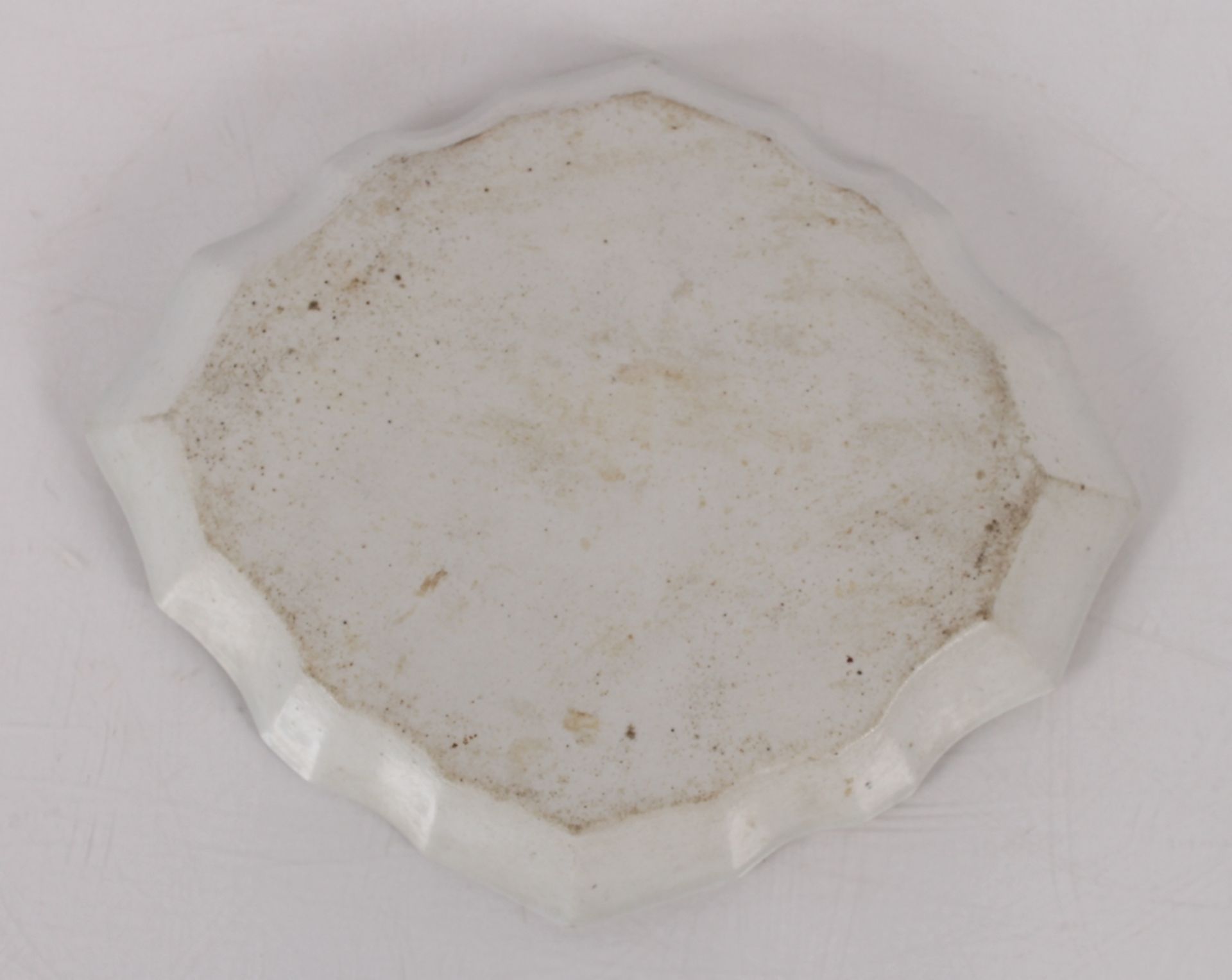 Three Newhall porcelain spoon trays of traditional form and pattern, one inscribed to base N173, a - Image 9 of 14