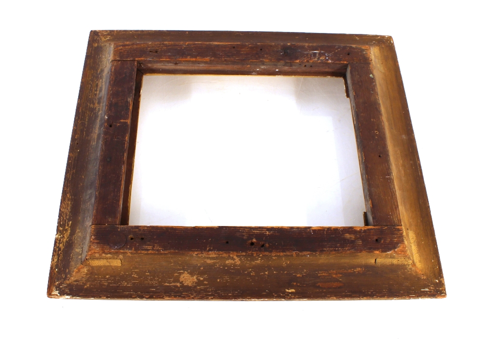 A Regency carved gilt wood picture frame, 56cm x 47cm overall - Image 2 of 2