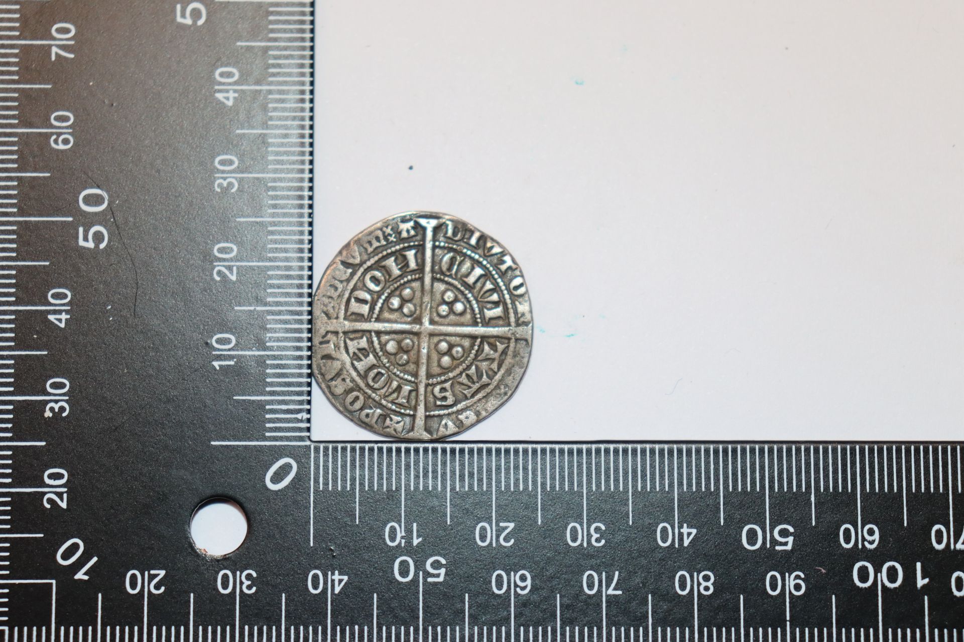 An Edward III groat London, MM cross 2 - Image 3 of 4