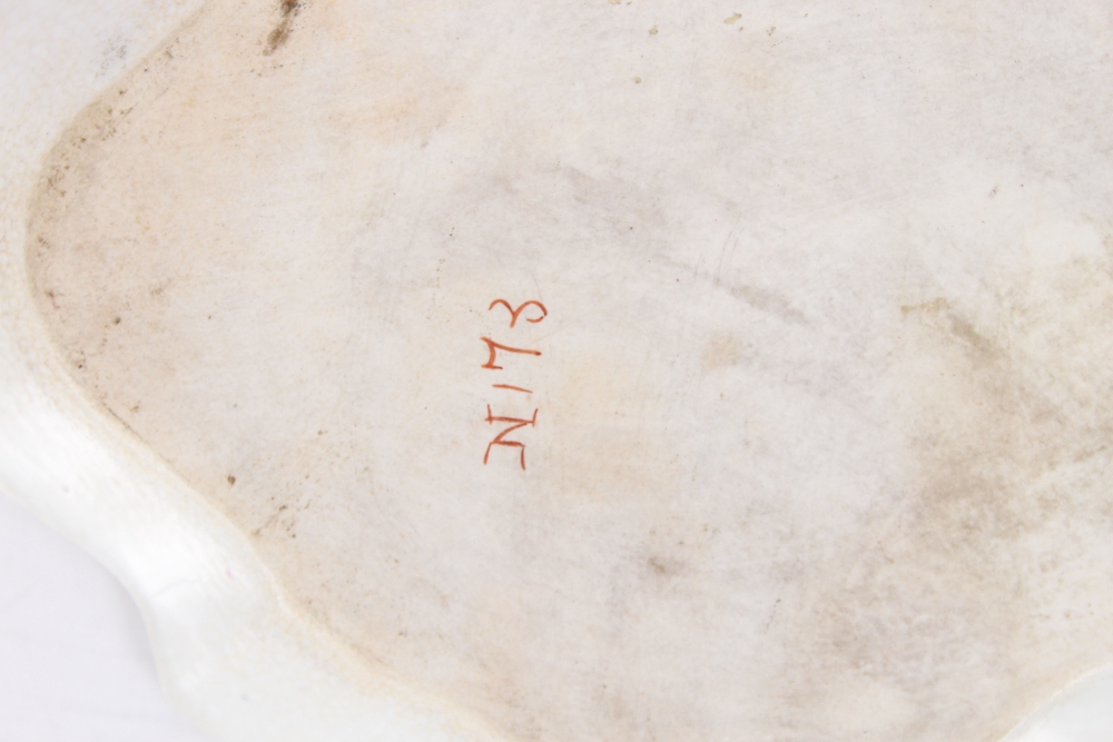 Three Newhall porcelain spoon trays of traditional form and pattern, one inscribed to base N173, a - Image 14 of 14