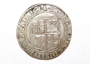 A James I shilling, MM thistle