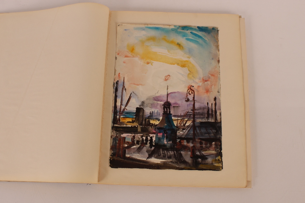 Allan Walton 1891-1948, watercolour study for Women's Fair Exhibition; various other unframed - Bild 31 aus 42