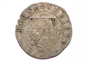 A Charles II undated fourpence