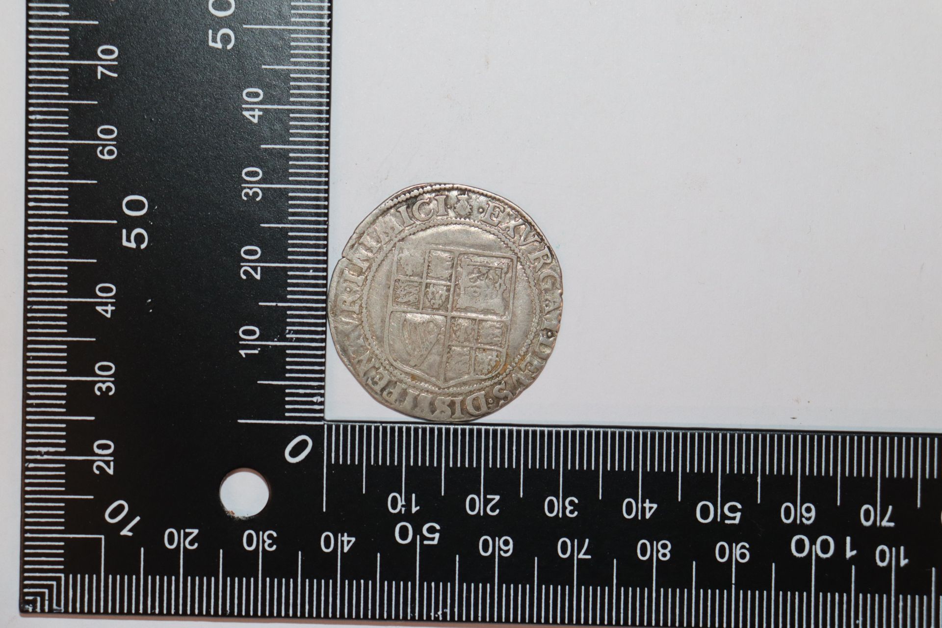A James I shilling, MM thistle - Image 3 of 4