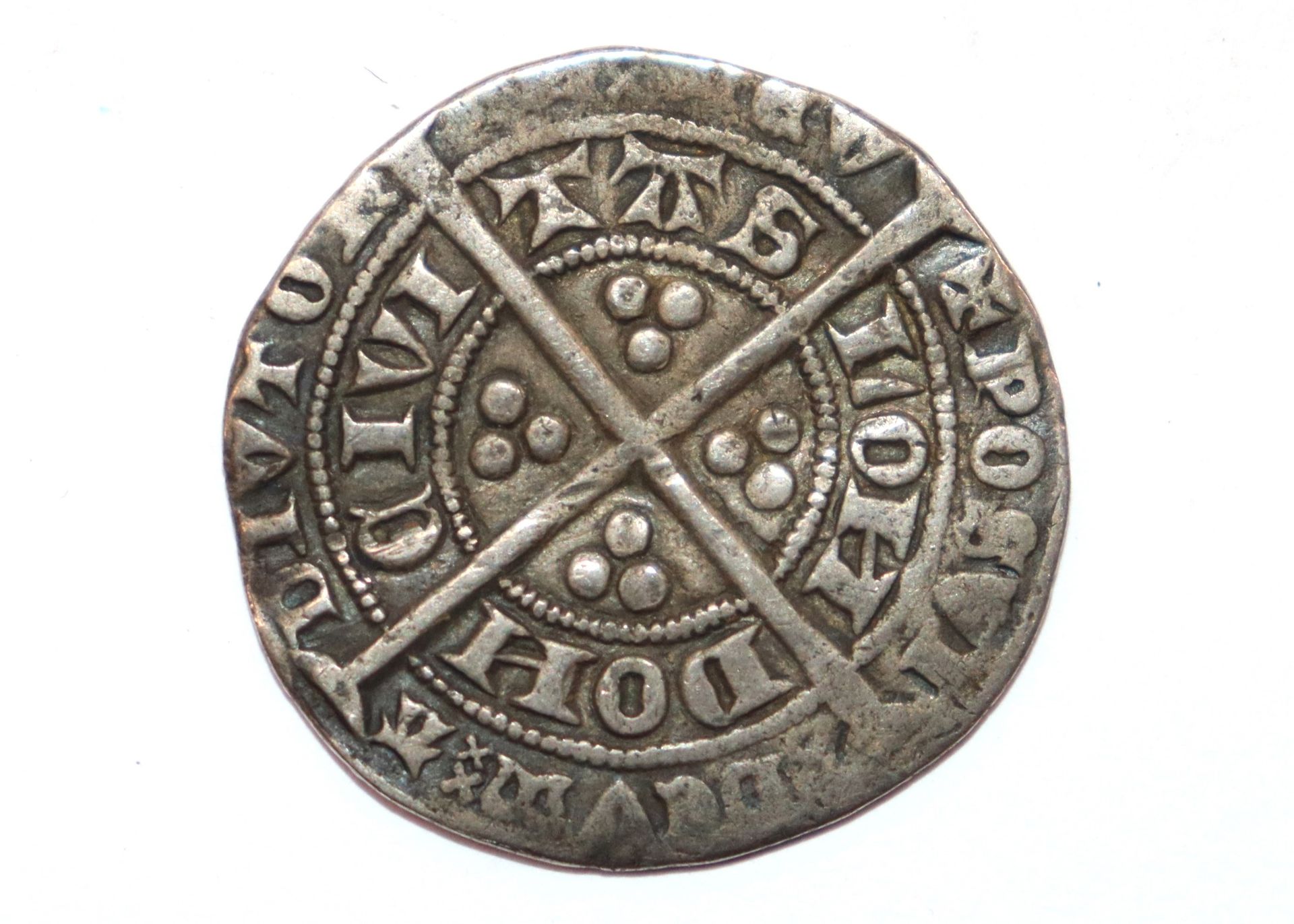 An Edward III groat London, MM cross 2