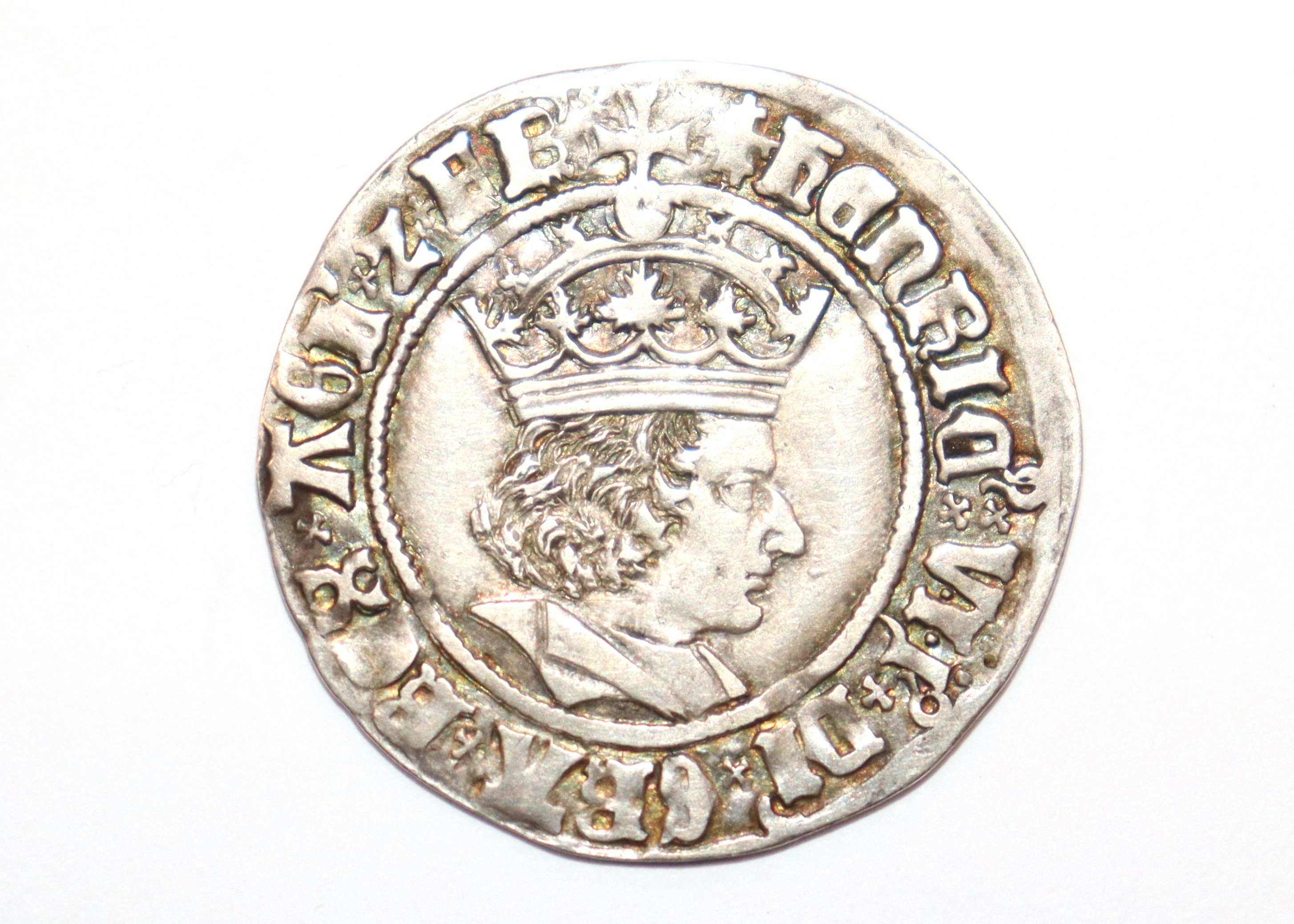 A Henry VII groat, MM cross-crosslet - Image 2 of 4