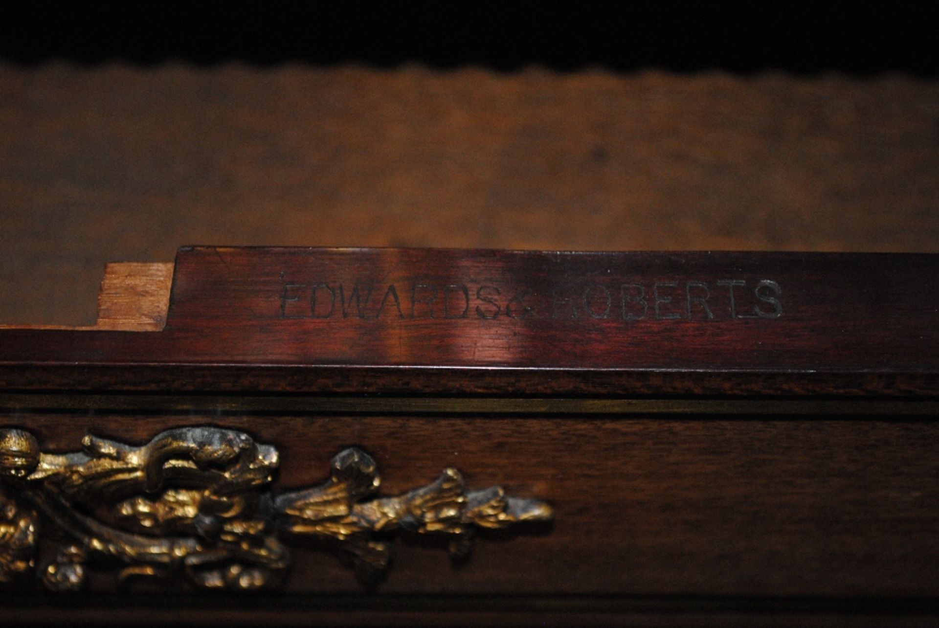 An Edwards & Roberts 19th Century French walnut and ormolu mounted display cabinet of small - Image 8 of 189