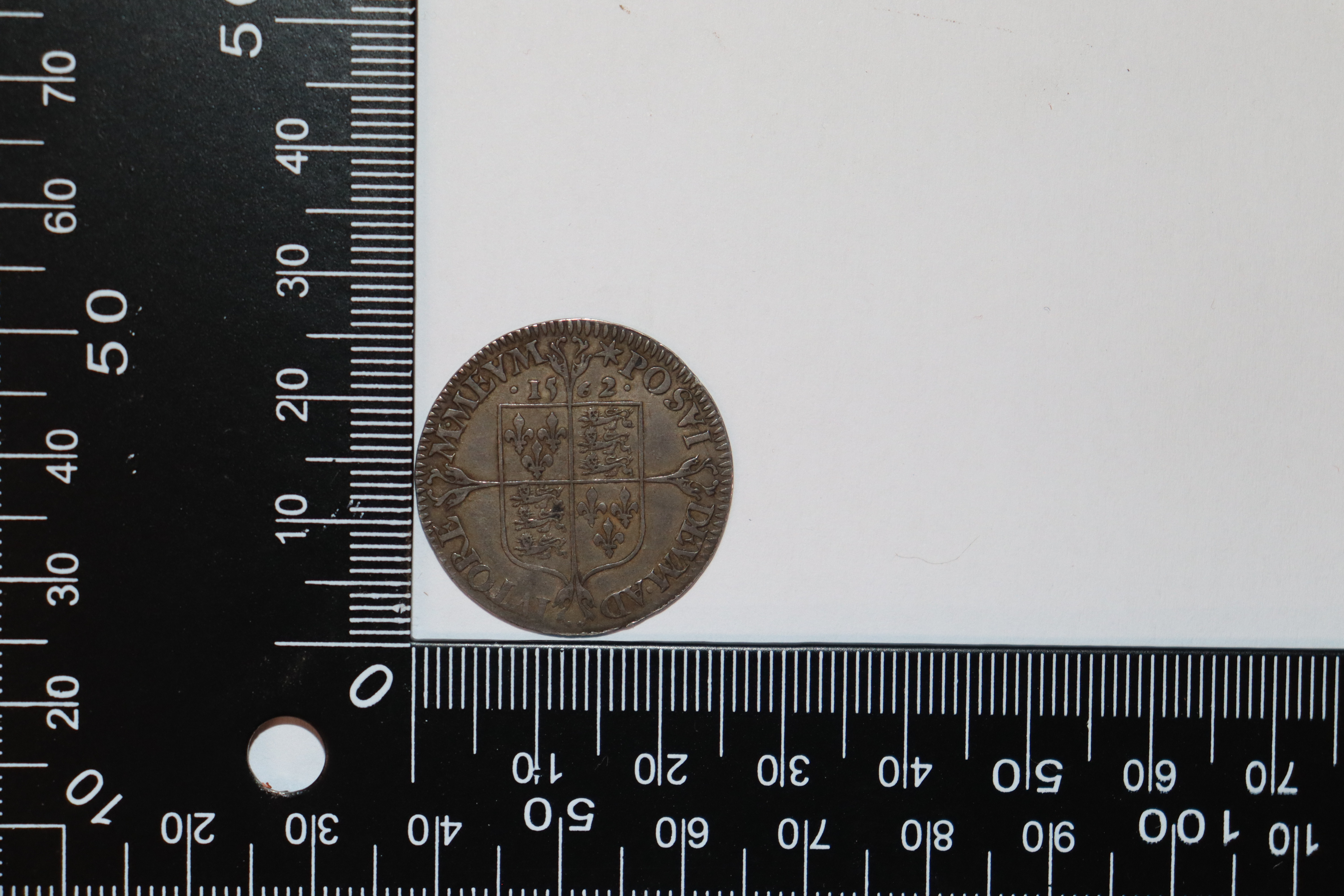 An Elizabeth I sixpence, MM star 1562 - Image 3 of 4