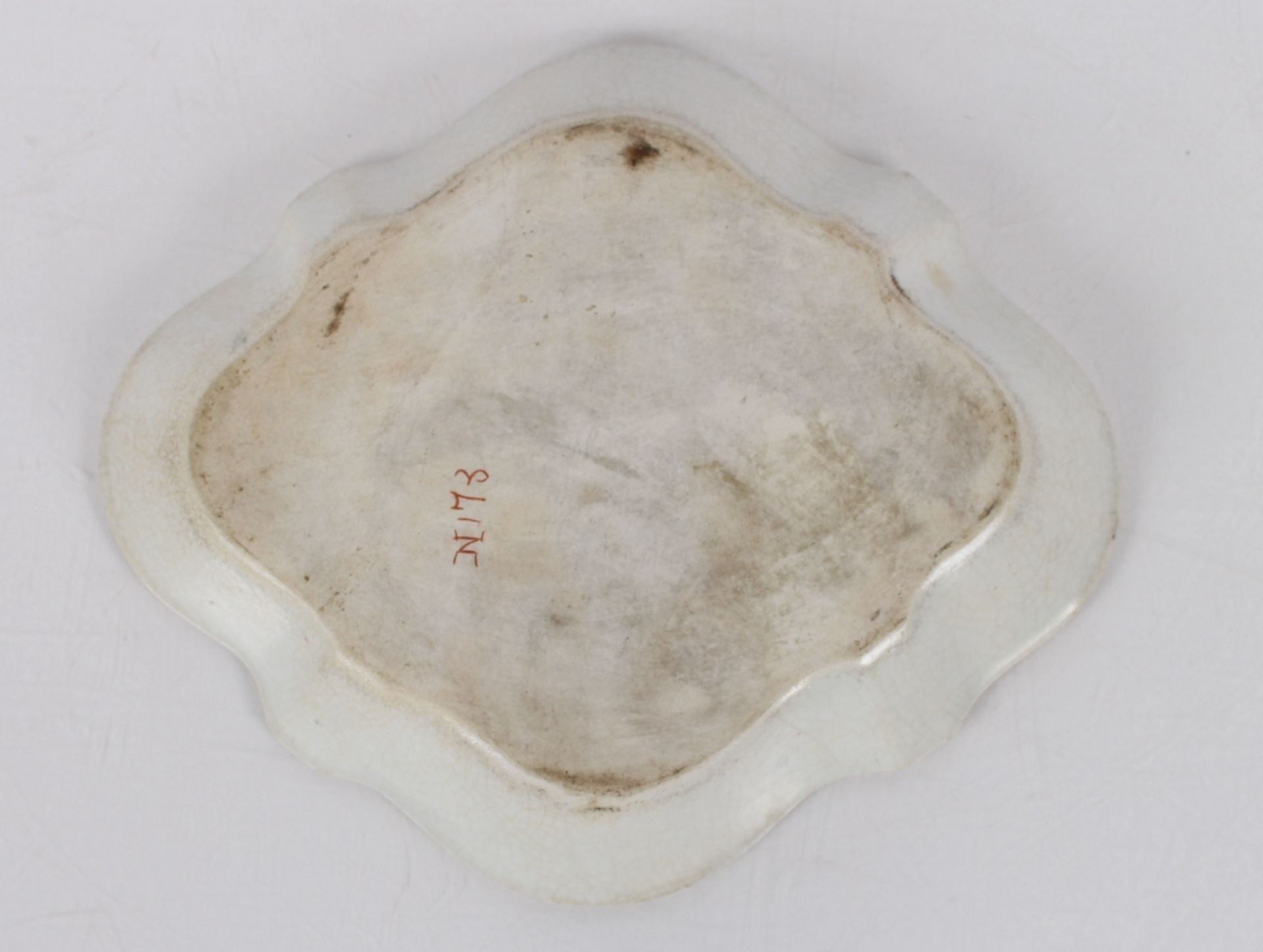 Three Newhall porcelain spoon trays of traditional form and pattern, one inscribed to base N173, a - Image 13 of 14