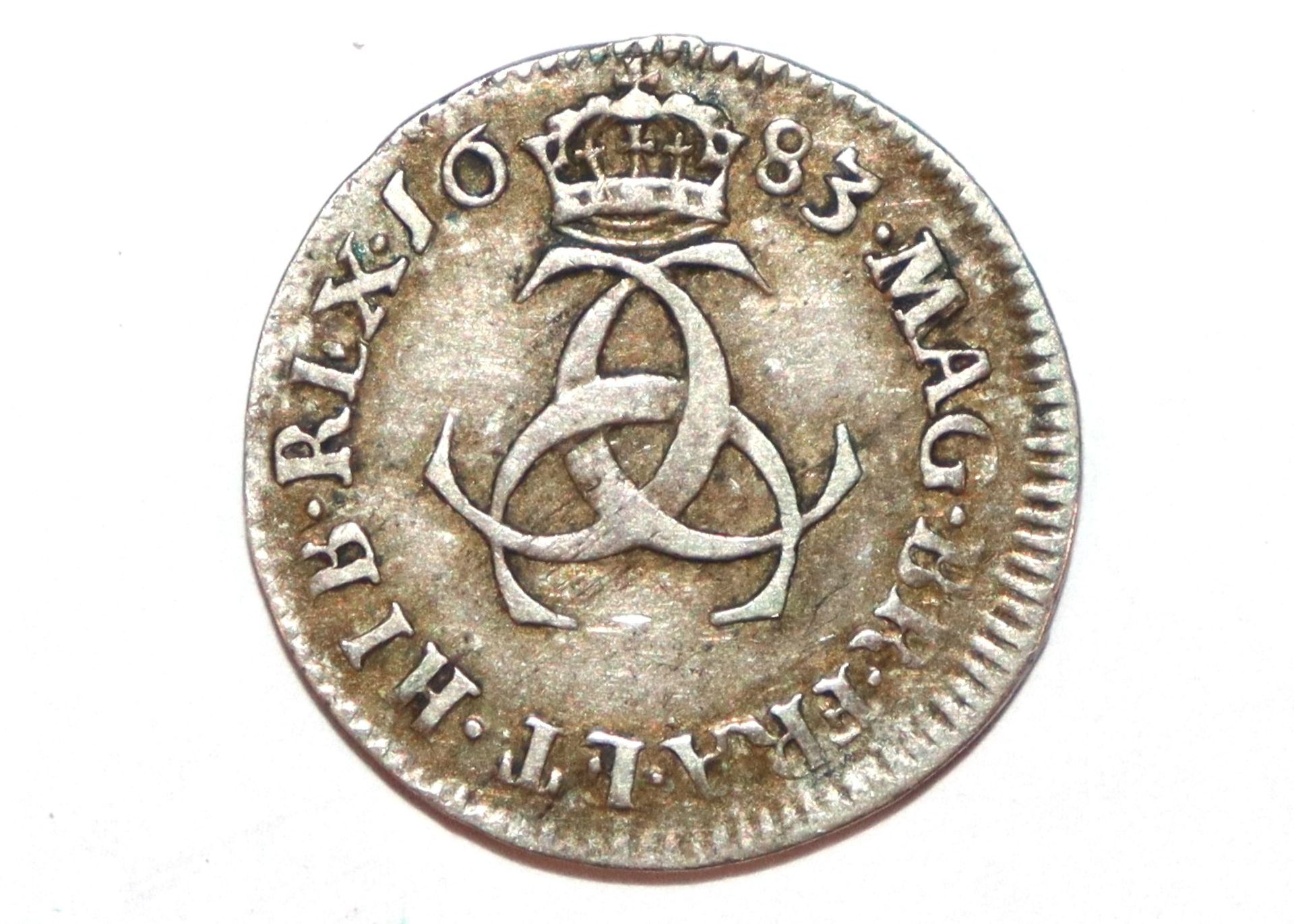 A Charles II threepence 1683 (Maundy)