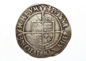 An Elizabeth I sixpence, MM pheon