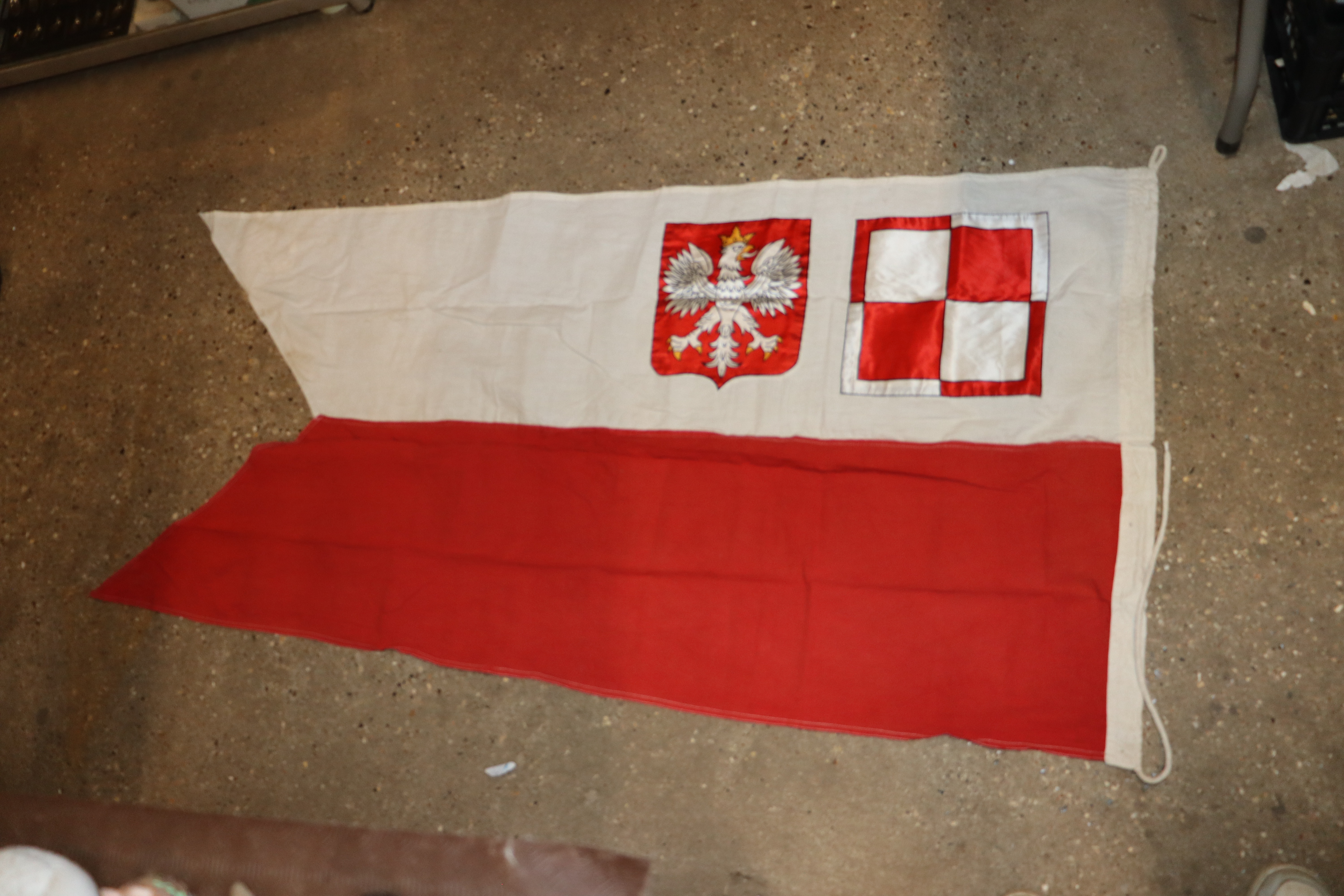 A Polish WWII type flag