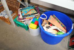 A large quantity of various children's toys