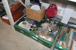 Two boxes of miscellaneous china and ornaments to