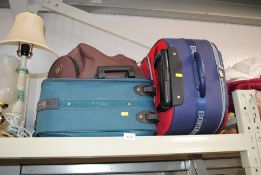 A collection of various luggage