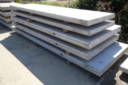 3x prestressed concrete panels: 2x 3500 x 1500 x 1