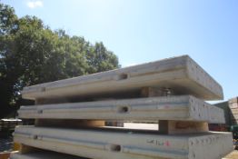 2x prestressed concrete panels: 1x 2080 x 1200 x 1
