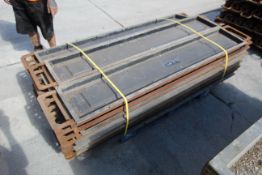 22x metal 12in recessed gravel board moulds with p