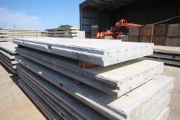 2x prestressed concrete panels: 1x 3250 x 1000 x 1