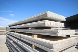 3x prestressed concrete panels: 2x 6090 x 1000 x 1