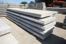 5x prestressed concrete panels: 1x 4935 x 1000 x 1