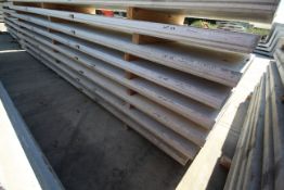 5x prestressed concrete panels: 6096 x 1000 x 95.