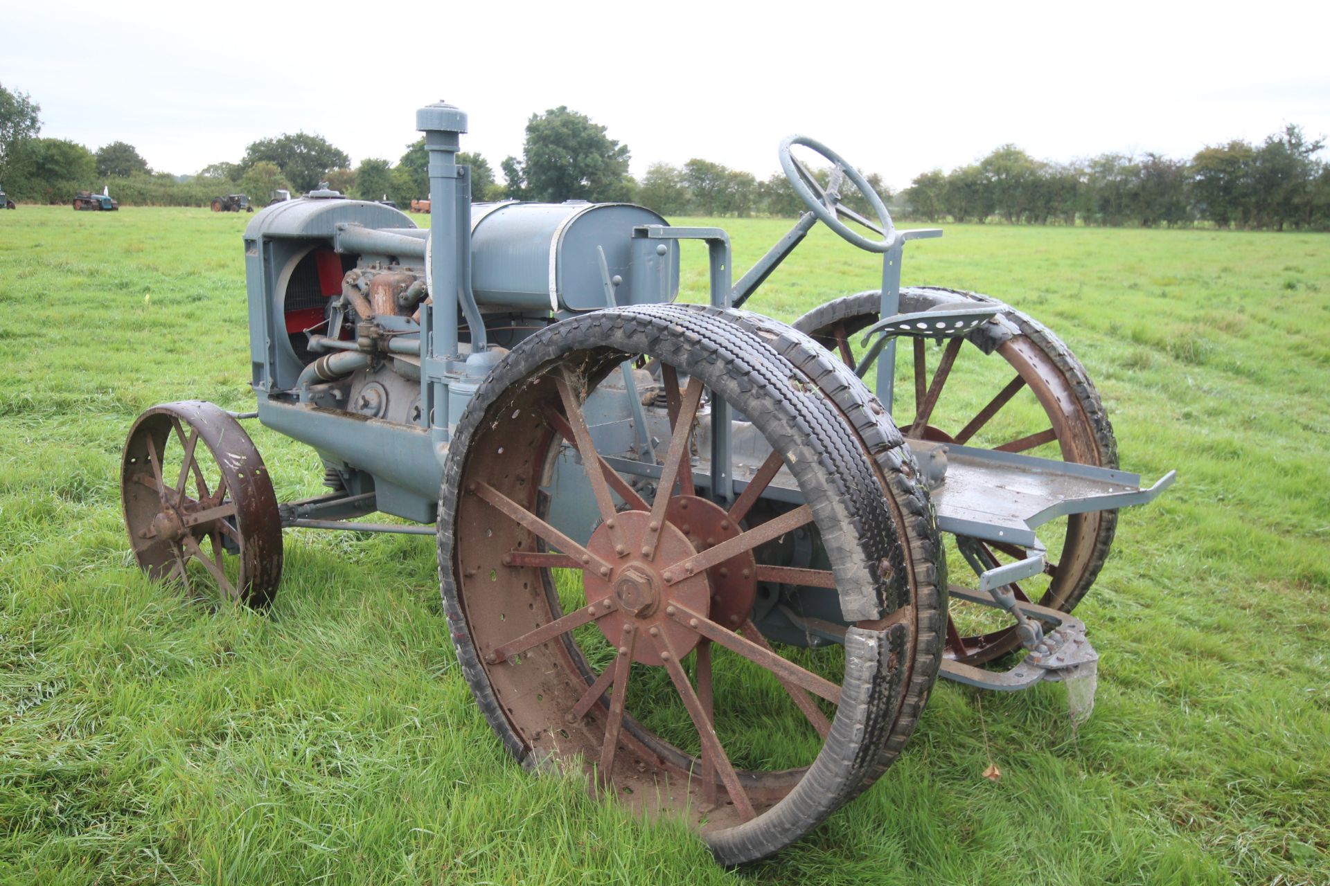 International 15-30 petrol/paraffin tractor. Steel wheels. Vortox oil air cleaner. This model was - Image 4 of 58