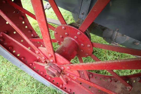 International McCormick Deering 10-20 petrol/paraffin tractor. 1933. Engine number KC210530. Steel - Image 34 of 66