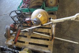 Various strimmers for spares, buoy etc