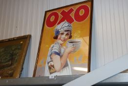 An Oxo advertising print