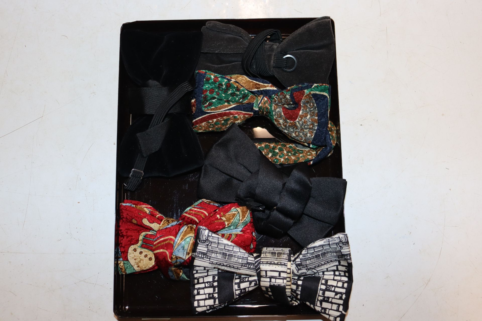 A box of bow ties