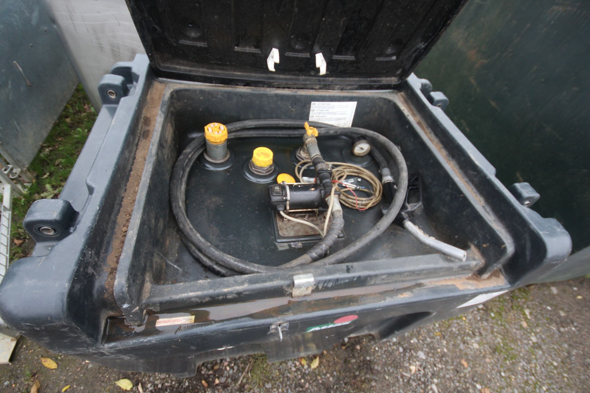 Atlas Truckmaster 430L fuel cube. With 12v pump. V - Image 4 of 5