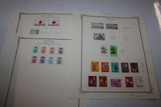 A box containing GB stamps, Commonwealth and settl - Image 5 of 14