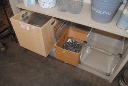 A quantity of display cubes