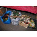 A large collection of miscellaneous Christmas deco