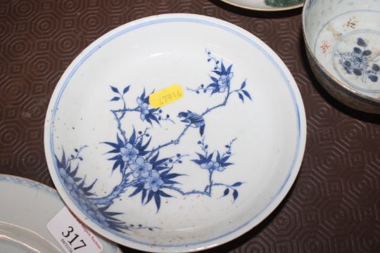 An 18th Century Chinese blue and white plate; vari - Image 25 of 46