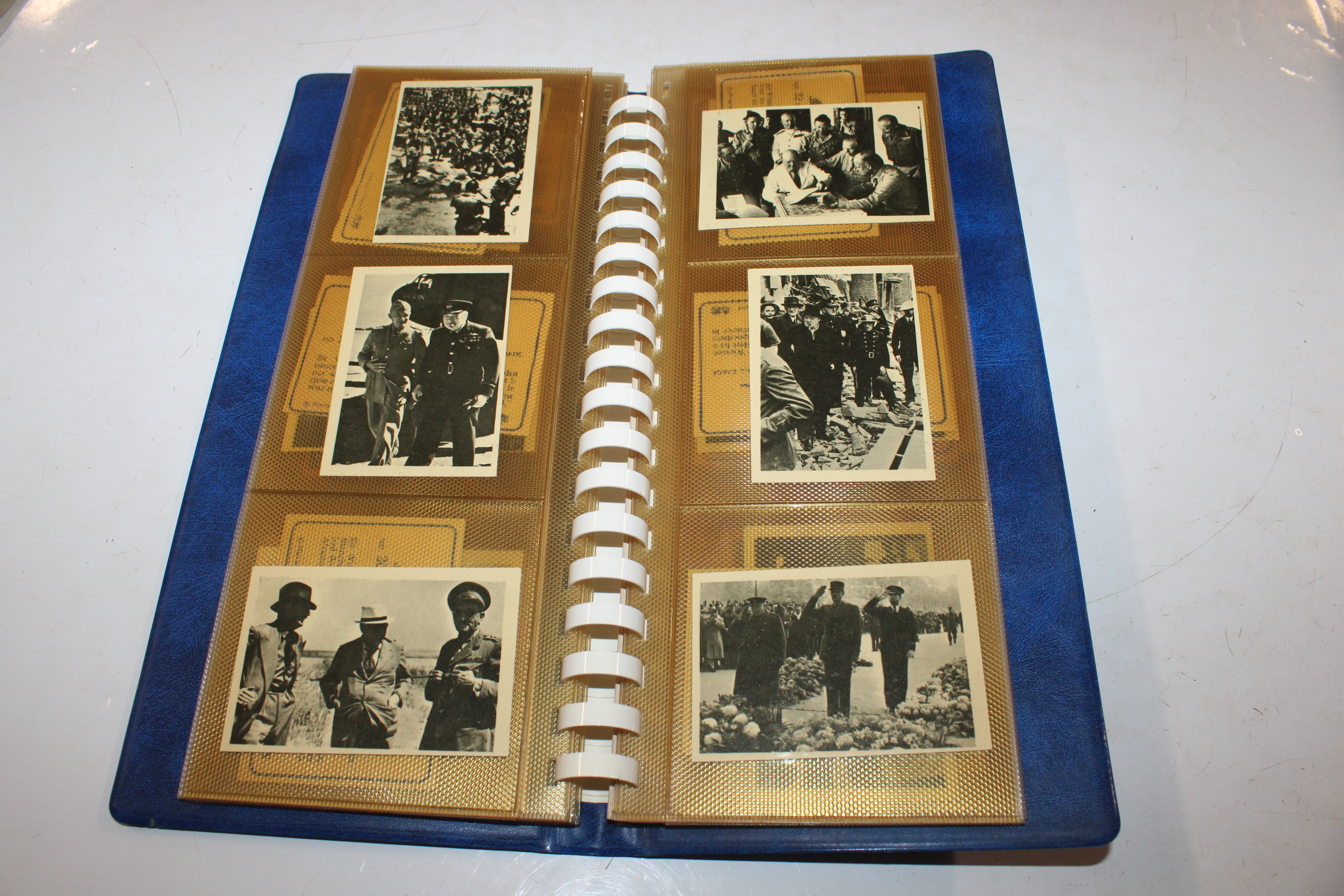 An album of Winston Churchill cards, a box contain - Image 16 of 20