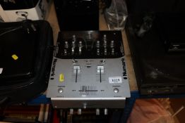 A Numark DM1002 MKII DJ mixer