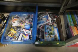 Two boxes of Lego