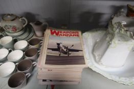 A collection of Weapons and Warfare magazines