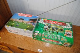 Two boxes of Subbuteo