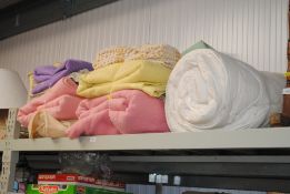 Three bundles of linen