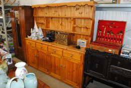 A modern pine dresser