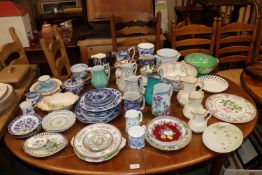 A large quantity of various china to include Limog