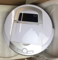 ElectriQ Robot Vacuum Cleaner eiQ-RBV10 with box and user manual (saleroom location X06 floor)