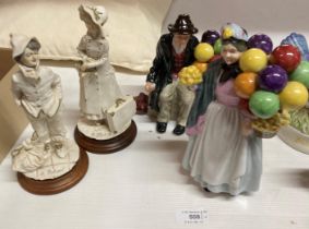 Two Leonardo Collection figurines,