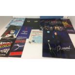 Box containing ten concert/musical souvenir programmes- Status Quo, Neil Diamond, Les Misérables,
